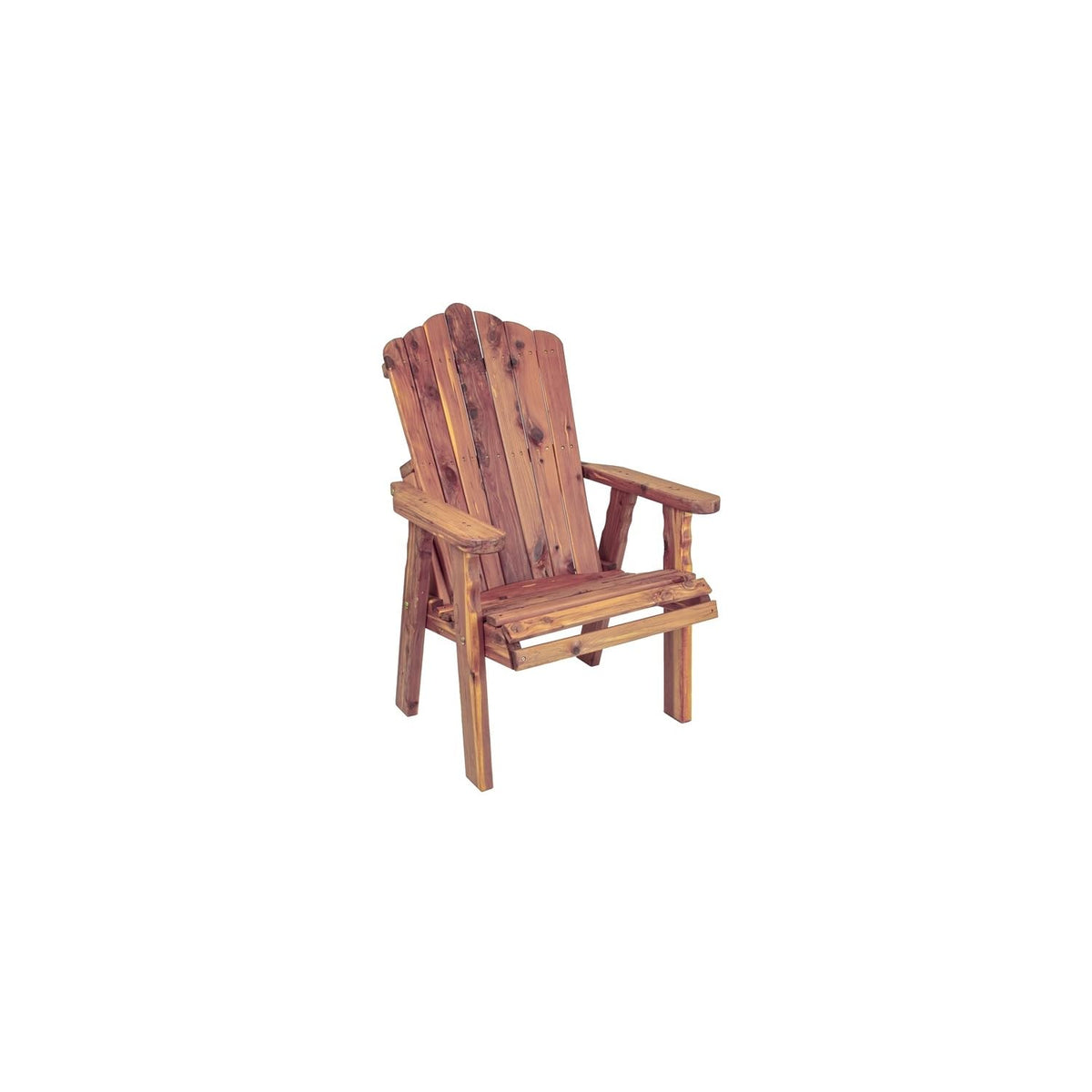 Cedar Stationary Chair Fan-Back Adirondack Style J8268