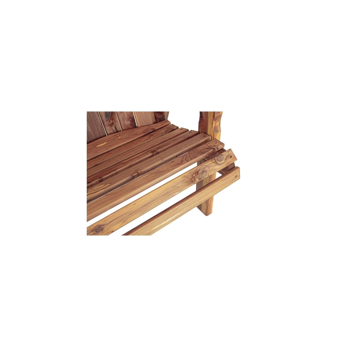 Cedar Stationary Chair Fan-Back Adirondack Style J8268