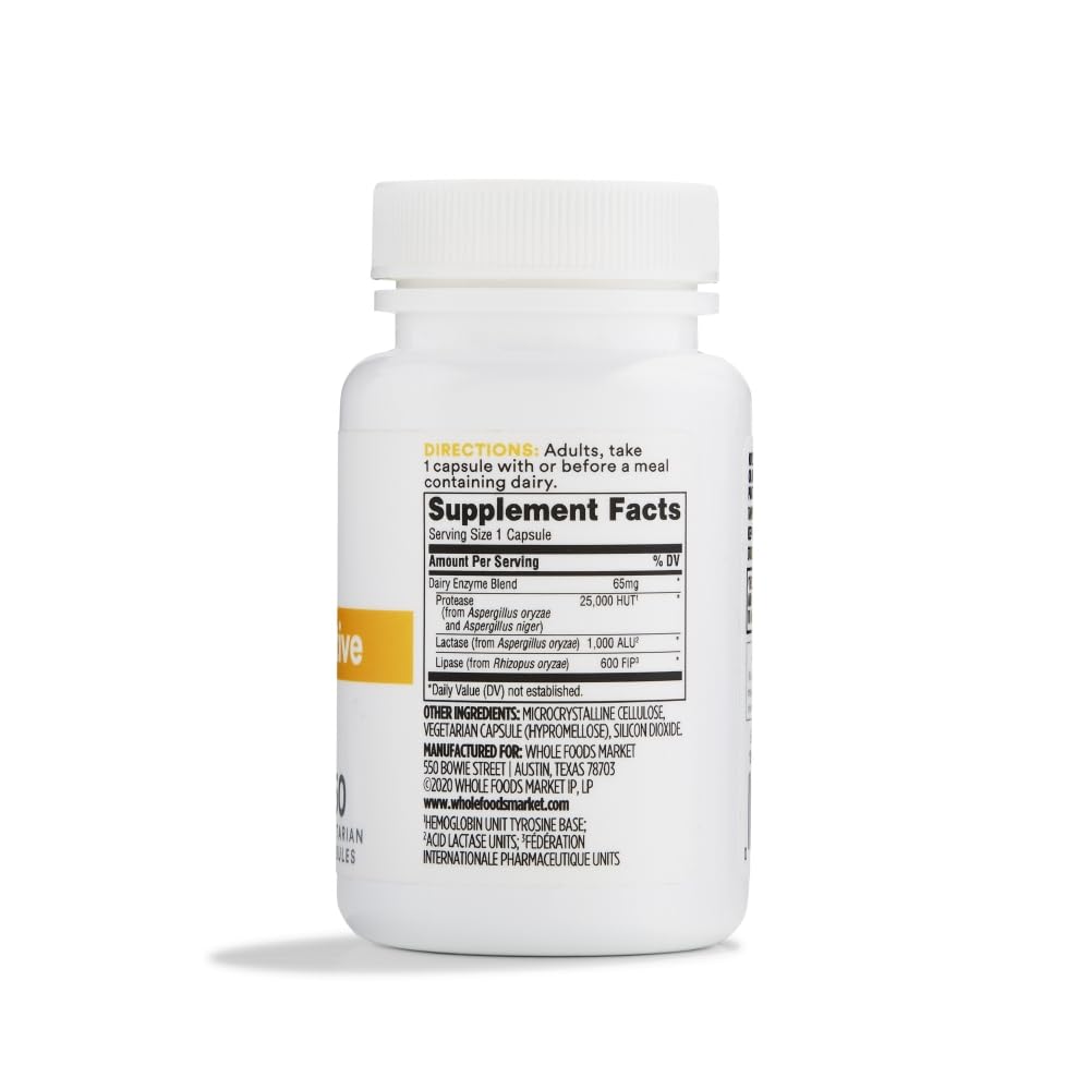 Dairy Digestive Enzymes 60 Count U6818