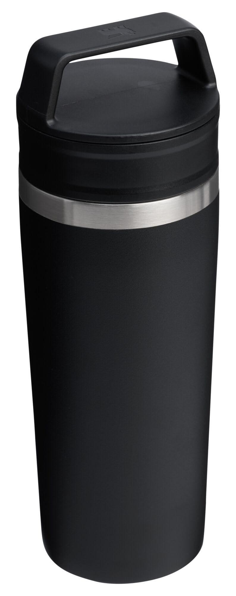 16 oz Black Travel Mug H208