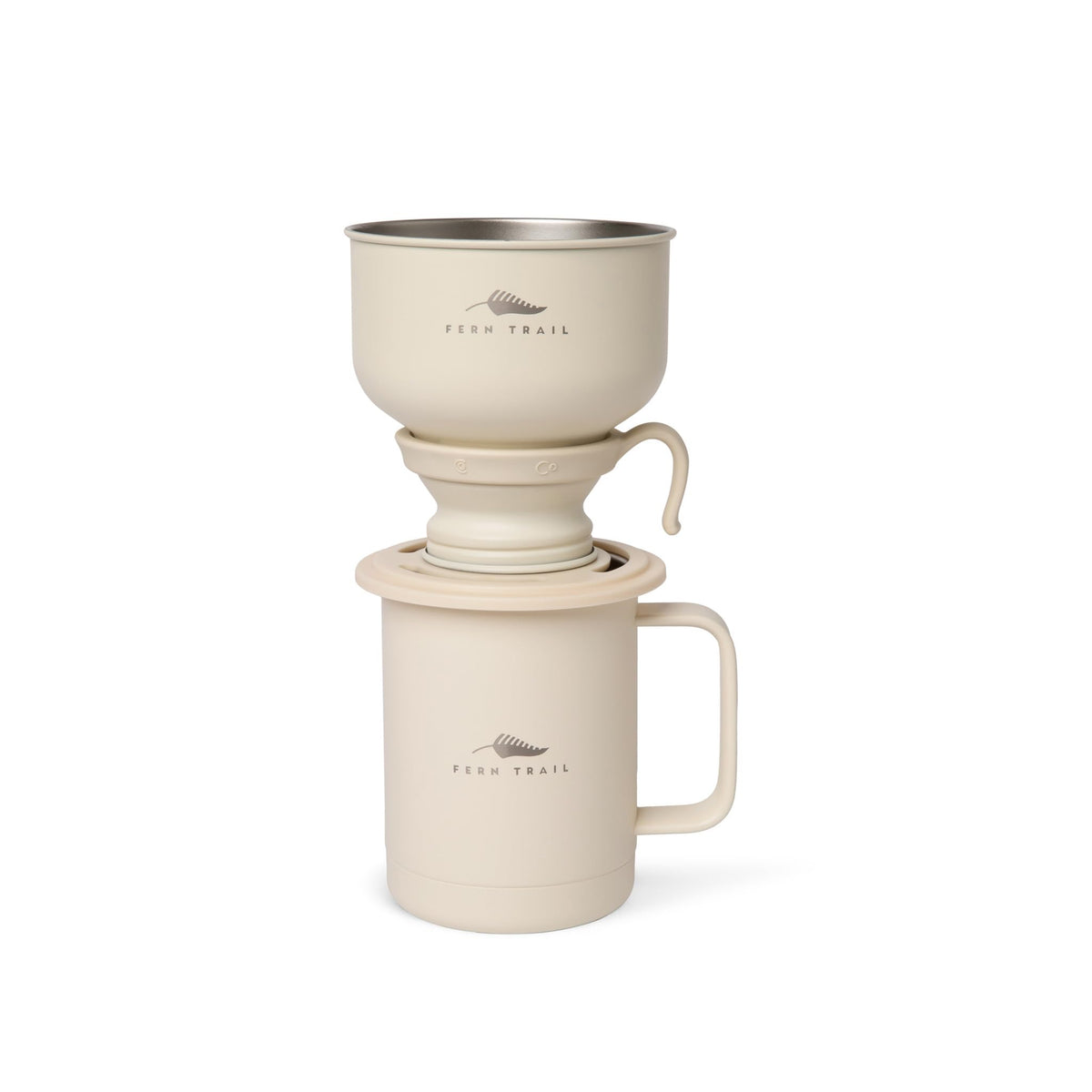 12 oz Insulated Mug with Lid and Reusable Coffee Filter H524