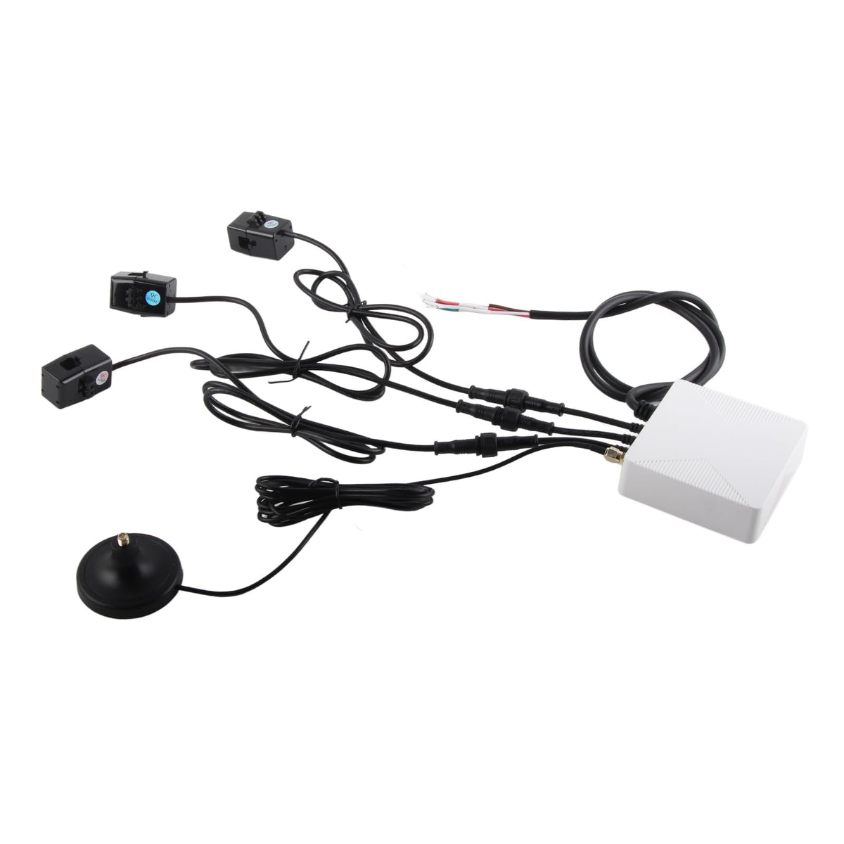 3 Phase Smart Energy Monitor WiFi Electricity Meter with 200A Circuit Sensors U852