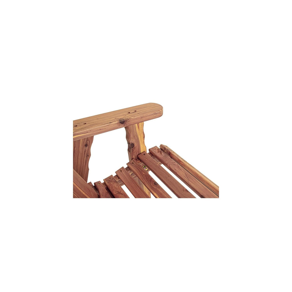 Cedar Stationary Chair Fan-Back Adirondack Style J8268