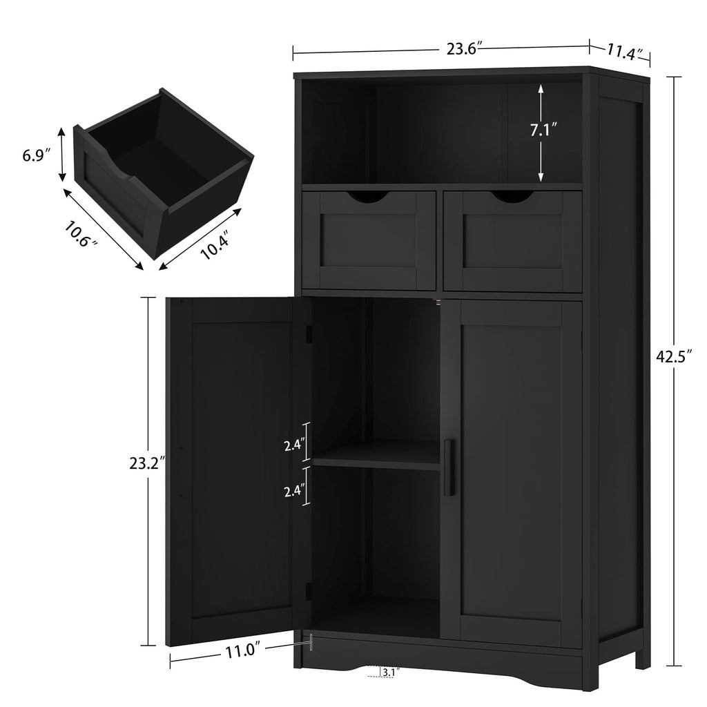 Bathroom Storage Cabinet with 2 Drawers I82344