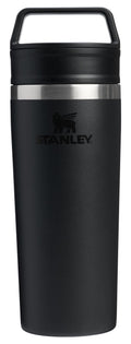 16 oz Black Travel Mug H208