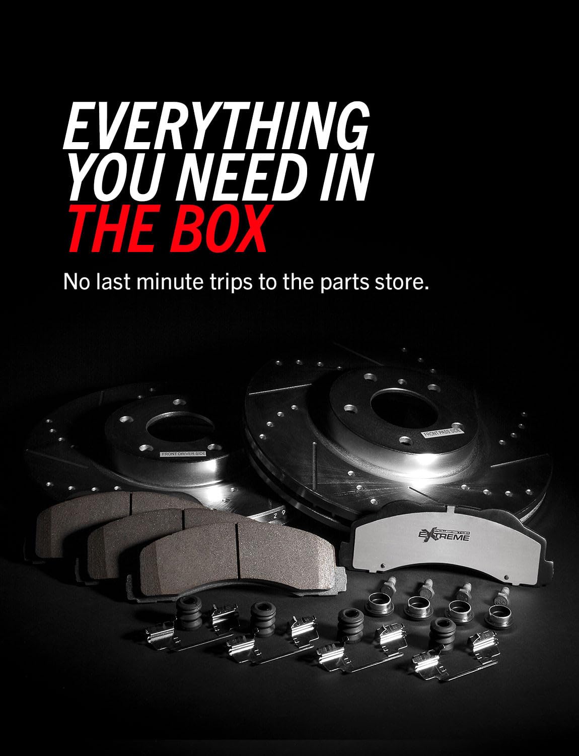 Front Brake Pad & Rotor Kit N273963