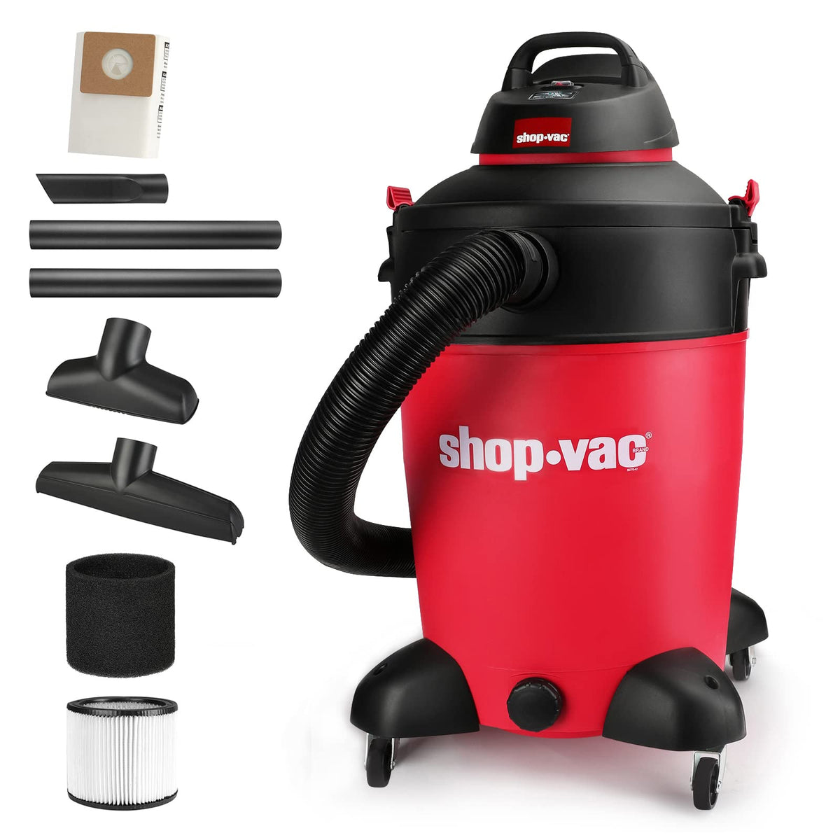16 Gallon 6.5 Peak HP Wet/Dry Vacuum H835