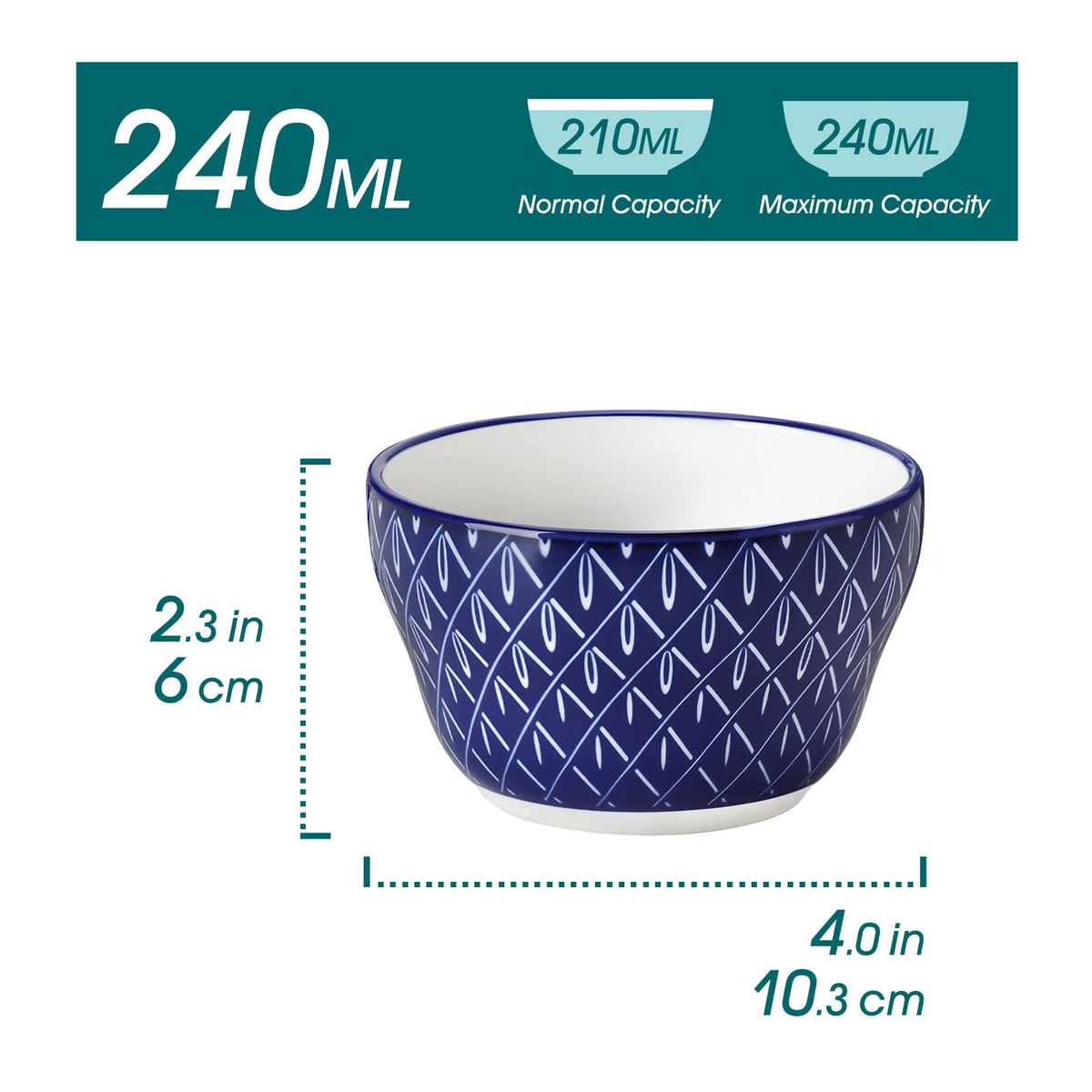 12-Piece Porcelain Bowl & Mug Set M9978