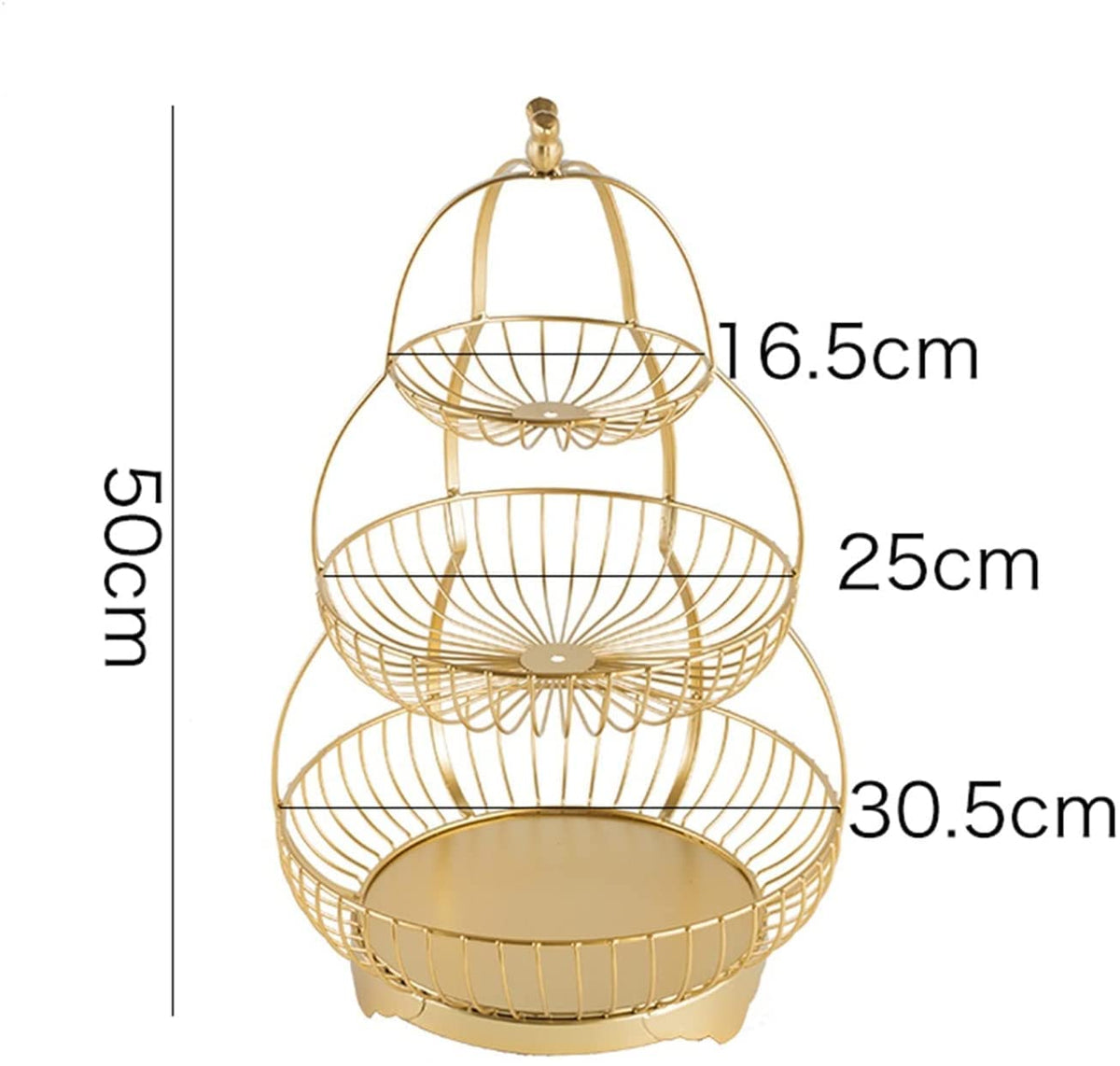 3-Tier Metal Fruit Basket P941610