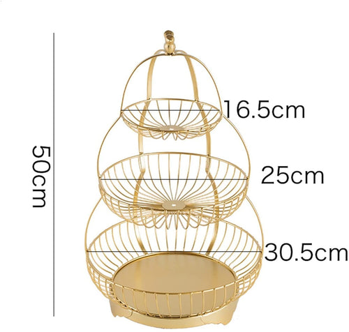 3-Tier Metal Fruit Basket P941610