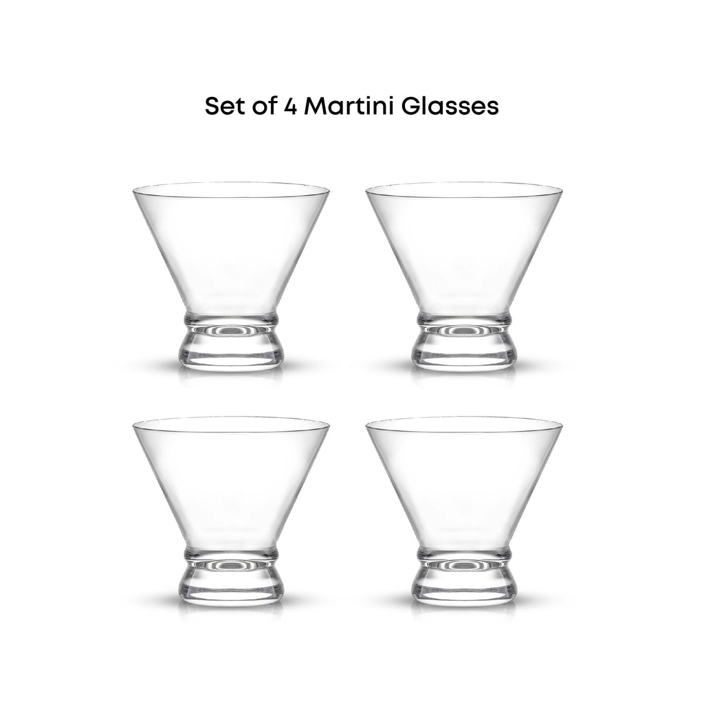 Stemless Martini Glasses Set of 4 E110133