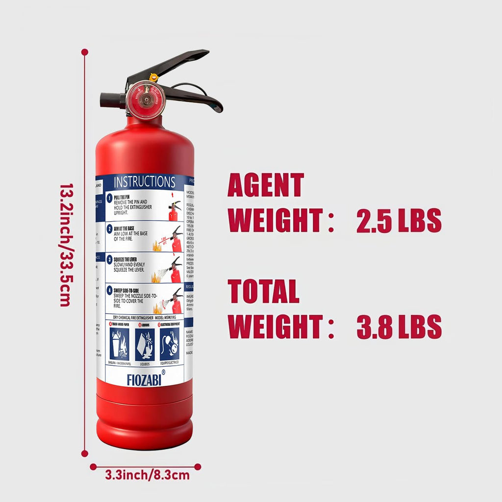 2.5 lb Dry Chemical Fire Extinguisher D920