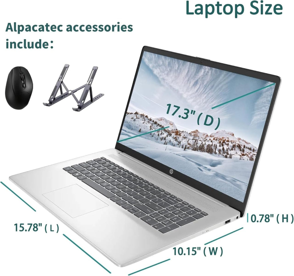 17.3" Full HD Laptop AMD Ryzen 5 32GB RAM 1TB SSD Natural Silver Y196941