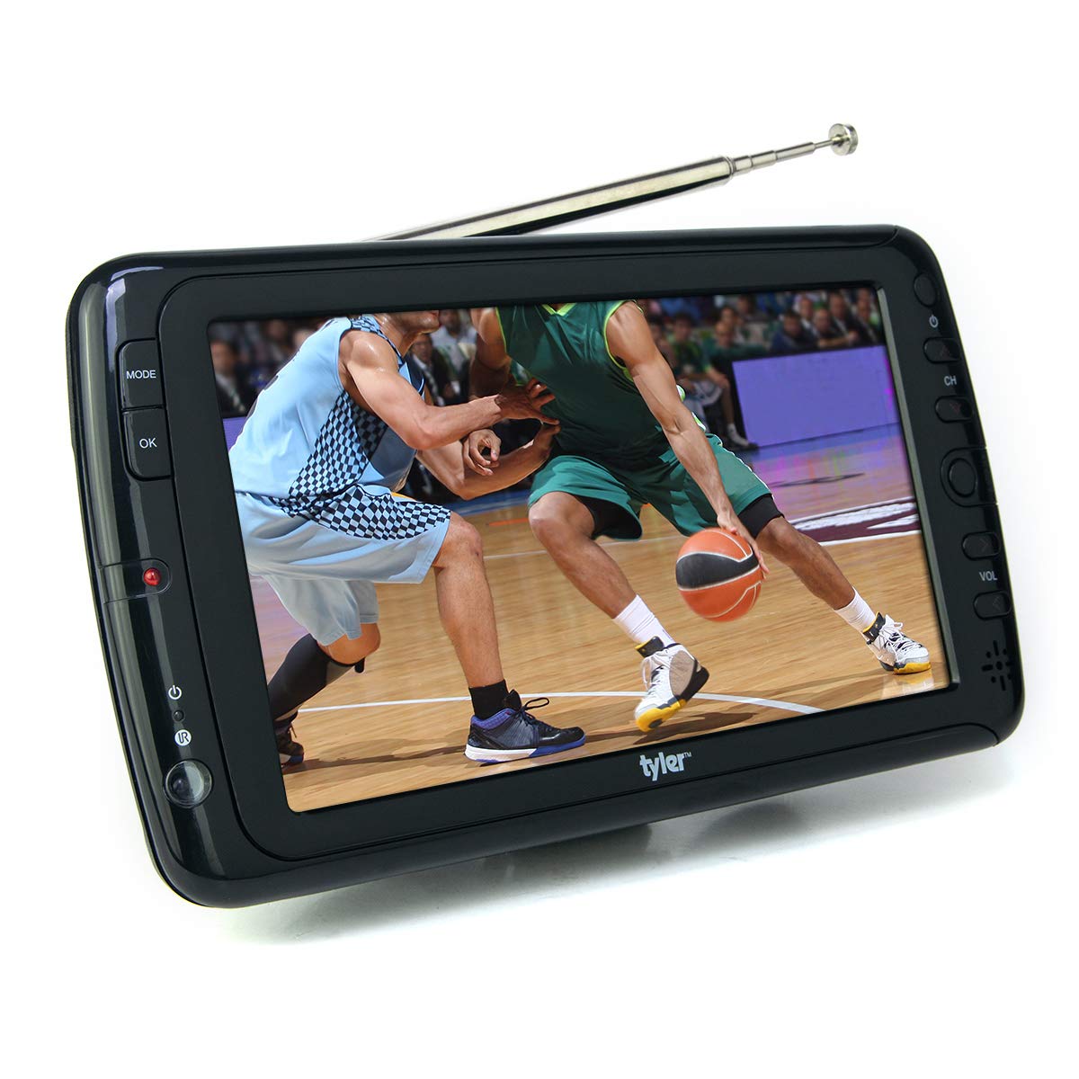 7" Portable LCD TV Rechargeable Battery HD-TV USB HDMI J7530