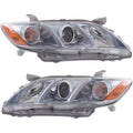 Toyota Camry Hybrid 2007-2009 Headlight Assembly Pair Driver and Passenger Side DOT Certified T62221