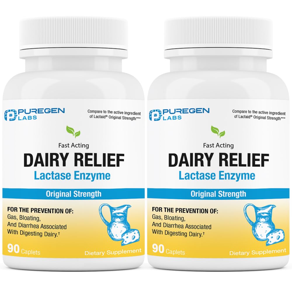Natural Lactase Enzyme 3000 FCC, 2-Pack F737