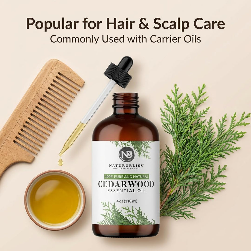Cedarwood Essential Oil 4 Fl Oz Pack of 2 G815