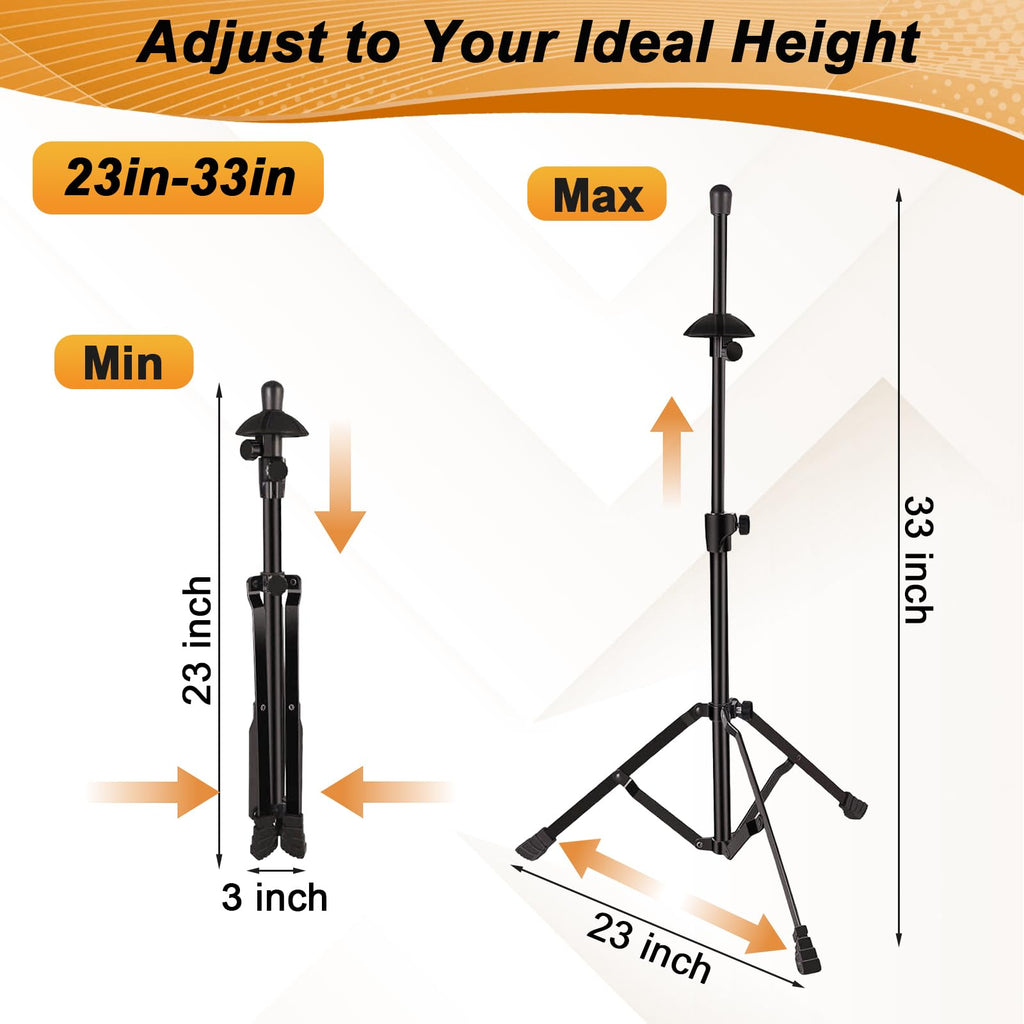 Adjustable Height Retractable Trombone Stand T33253