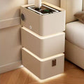 Narrow Nightstand with 3 Drawers W184