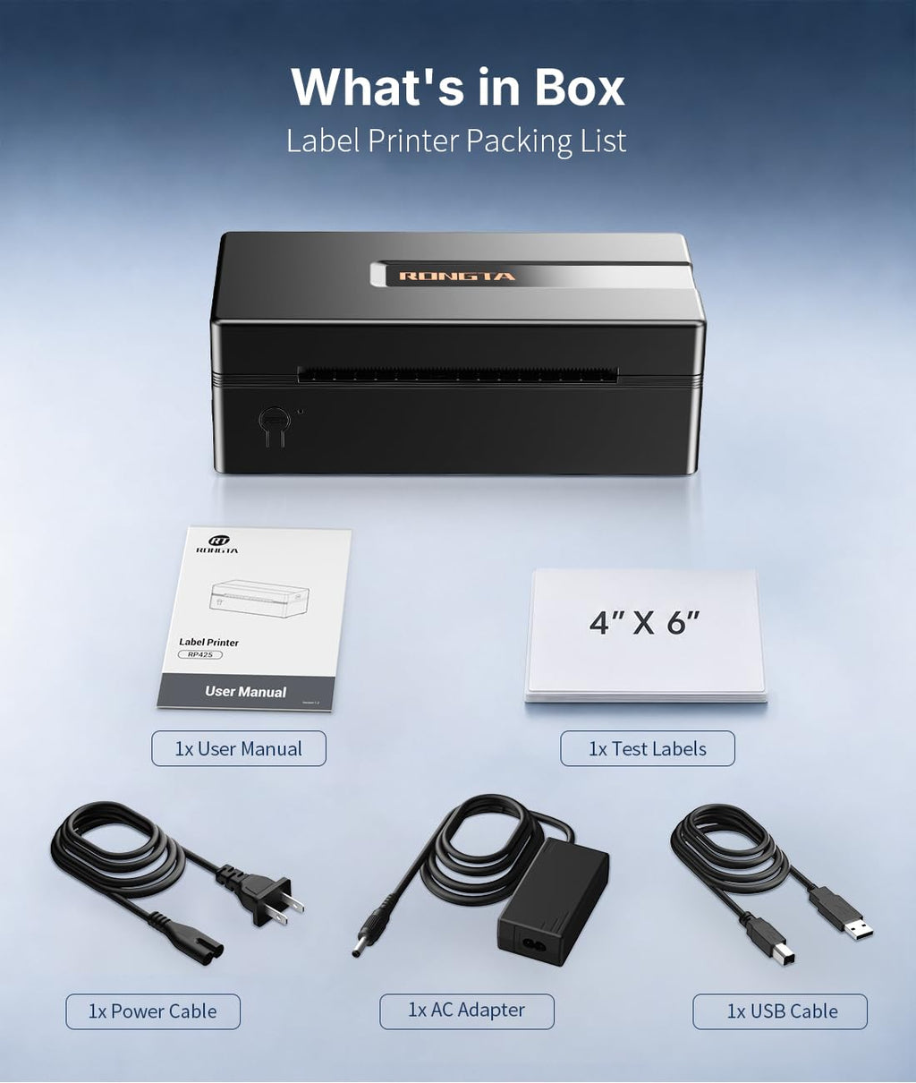Bluetooth Thermal Shipping Label Printer X2144