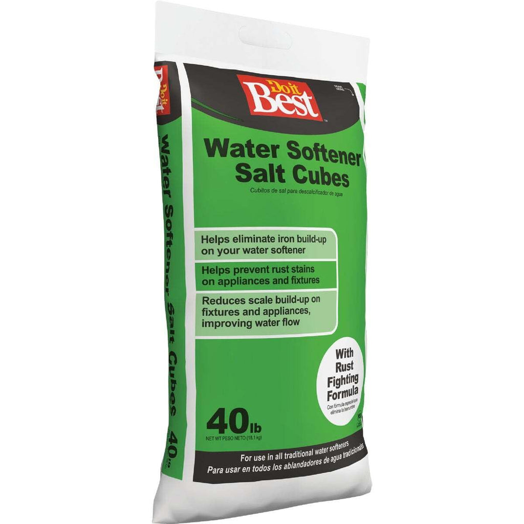 40 Lb. Water Softener Salt Cubes with Rust Remover Z3099