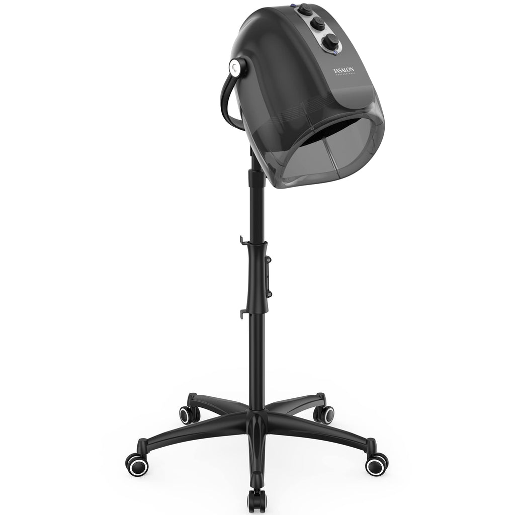 Gray Ionic Hooded Hair Dryer with 3 Temperature Settings S68062
