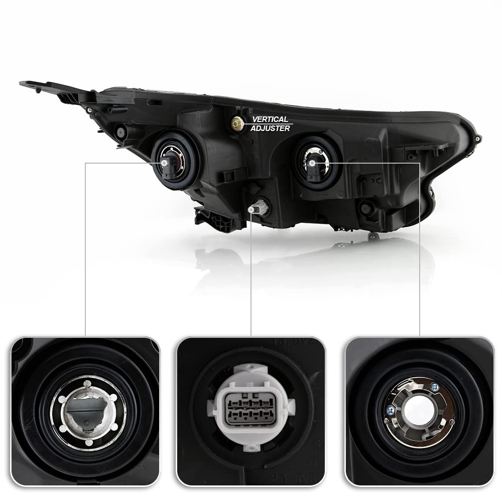 Projector Headlights Headlamps Left+Right J656182