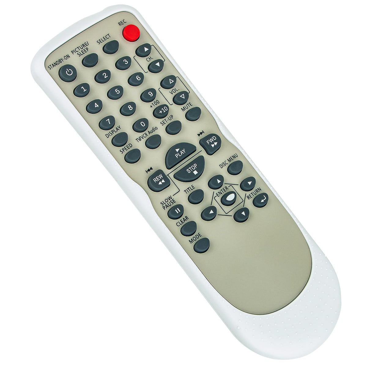 Replacement Remote Control for Magnavox TV/DVD/VCR Combo C237392