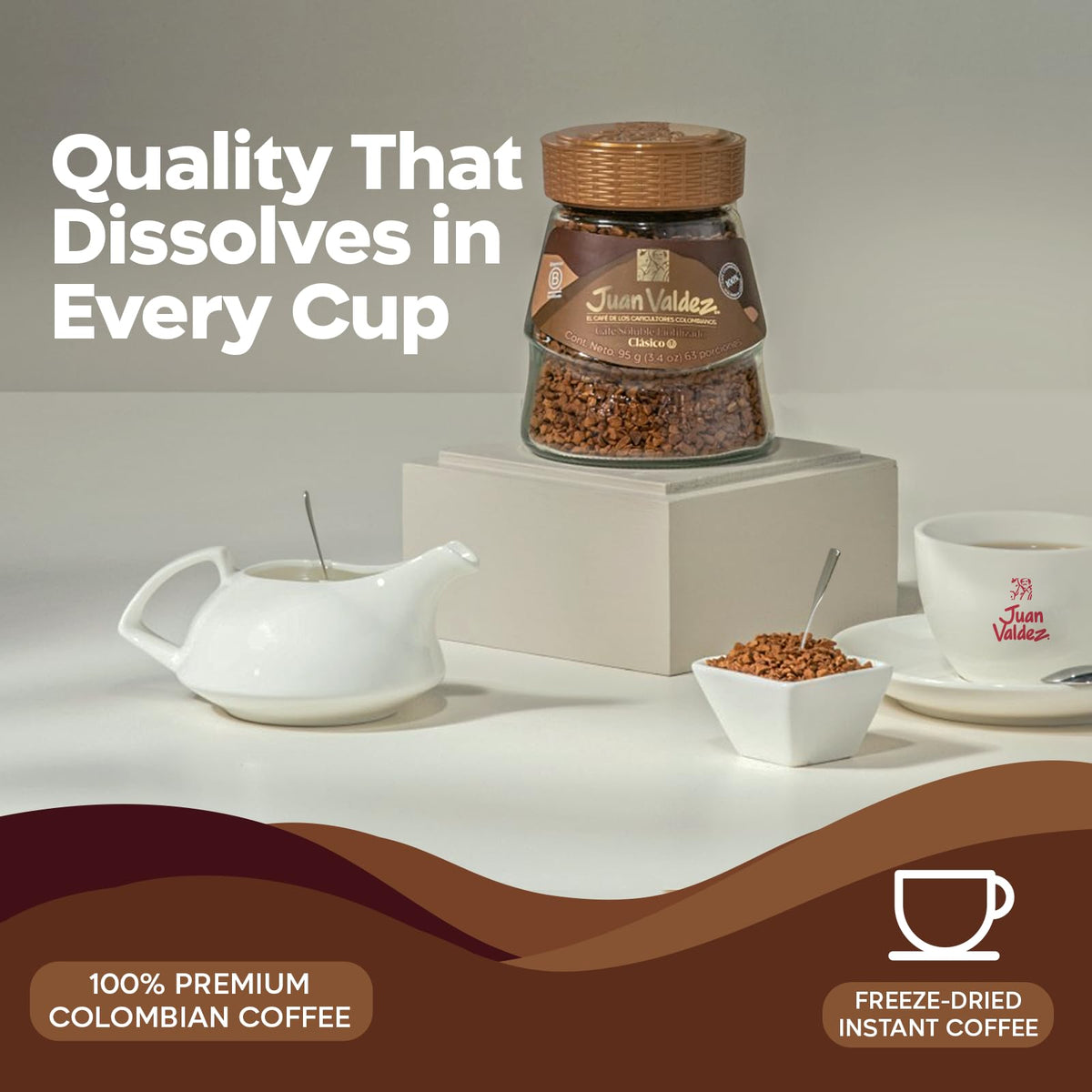 Freeze-Dried Instant Coffee 3.5 oz F57172