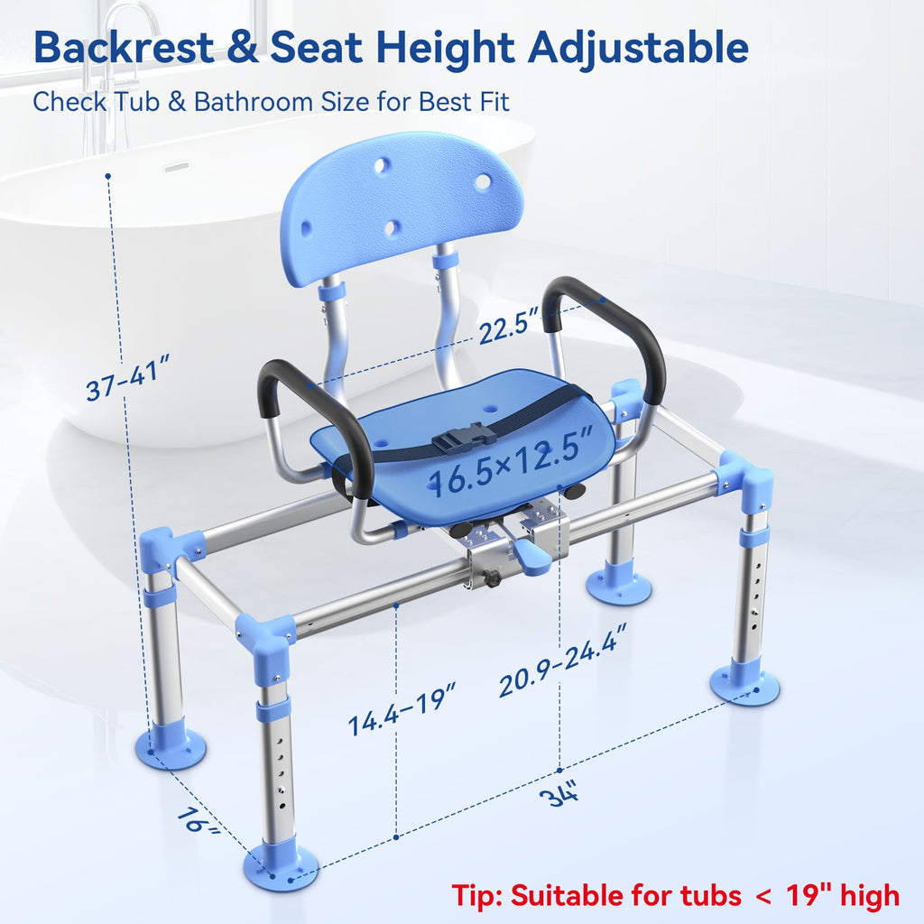 Sliding Shower Chair Tub Transfer Bench N522905