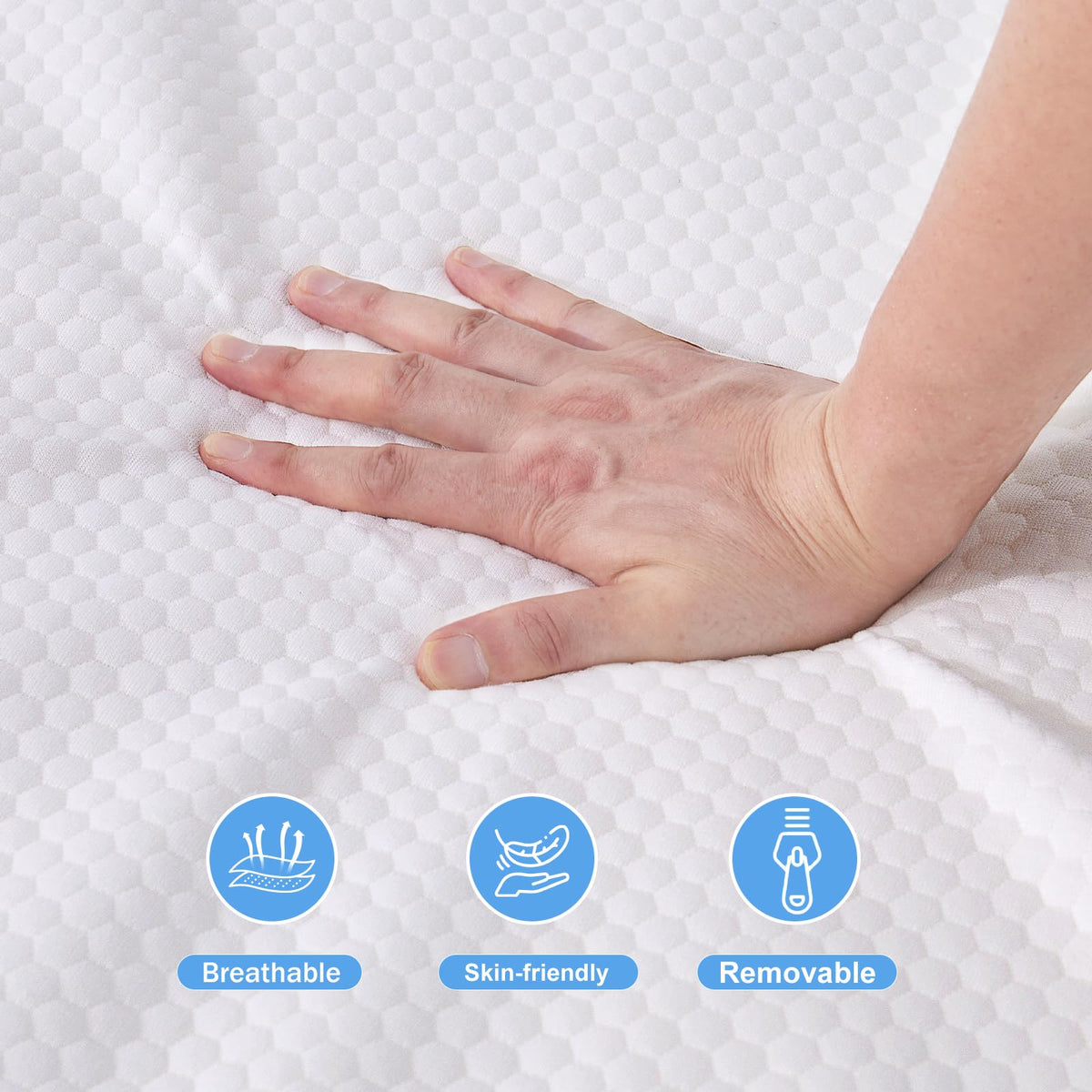 Dual Sided Breathable Crib Mattress, Standard Size 52x28x5 Inch Y661841