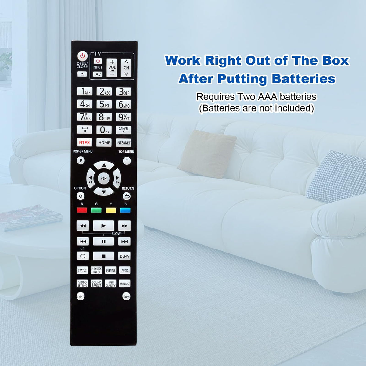 Backlight Remote Control Y21603