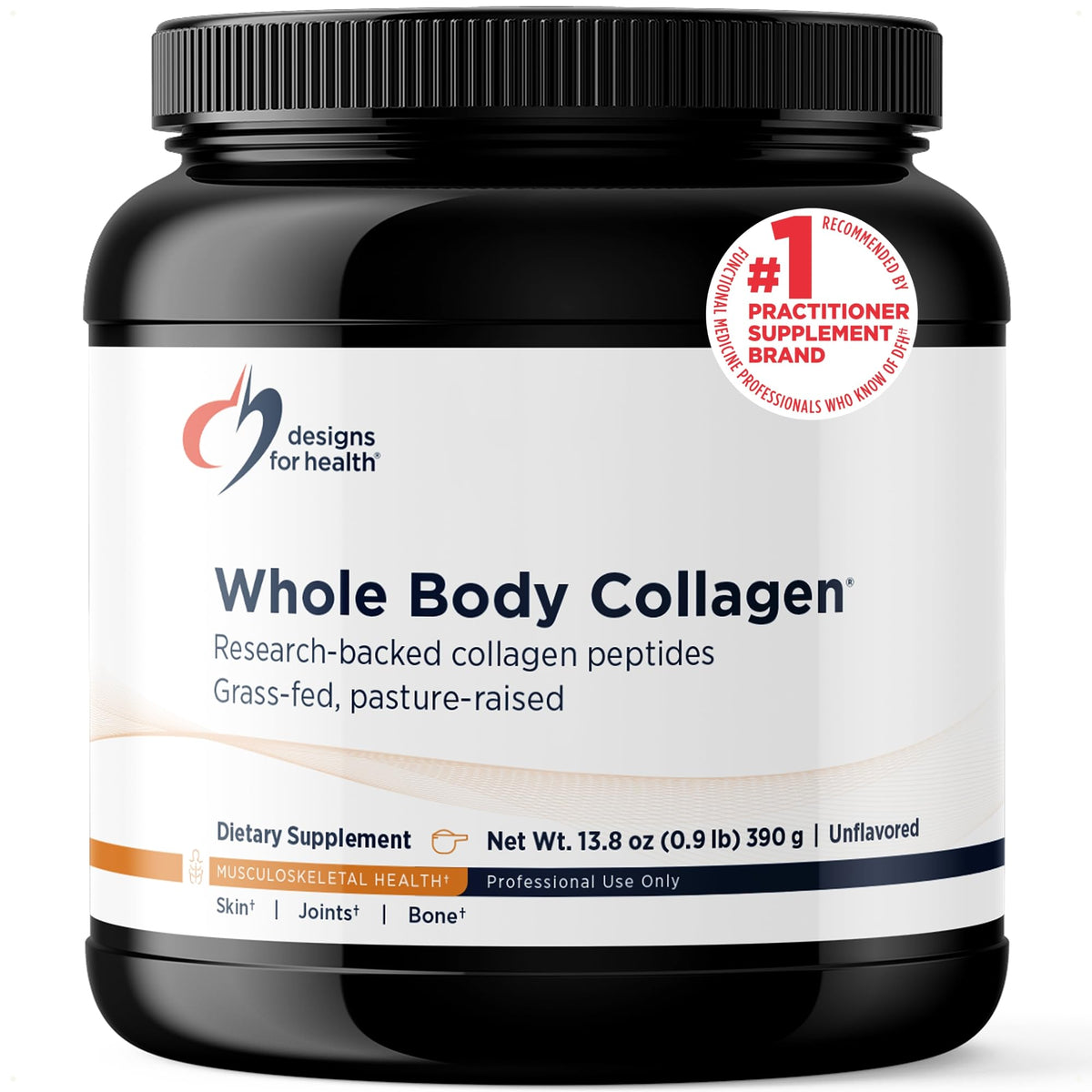 Hydrolyzed Collagen Peptides Powder Unflavored 30 Servings S457