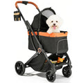 Black Pet Stroller D628