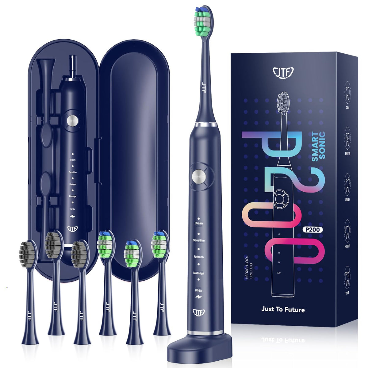 Electric Toothbrush with 5 Modes & Smart Timer C2716