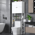White 2-Door Over The Toilet Storage Cabinet F4634