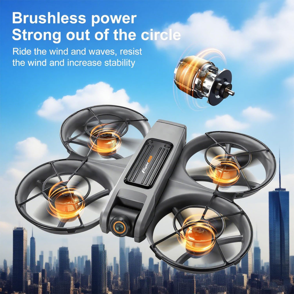 4.5-inch HD Screen Remote Control Drone with 2K Dual Cameras S7134