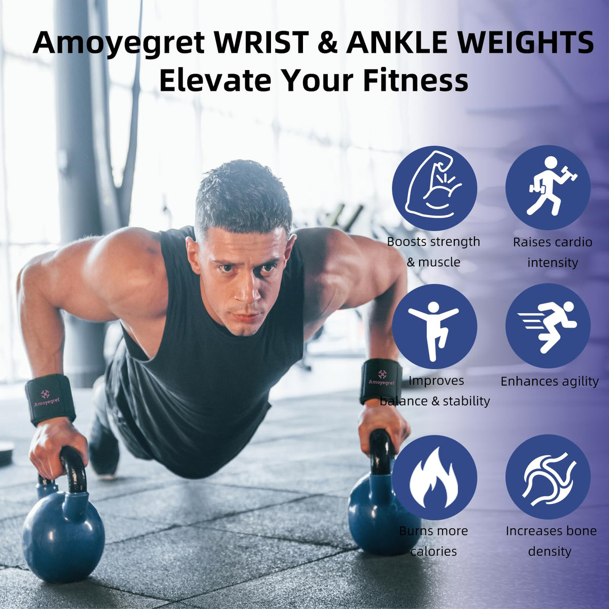 Ankle Weights, Wrist & Leg Weights Set E7967