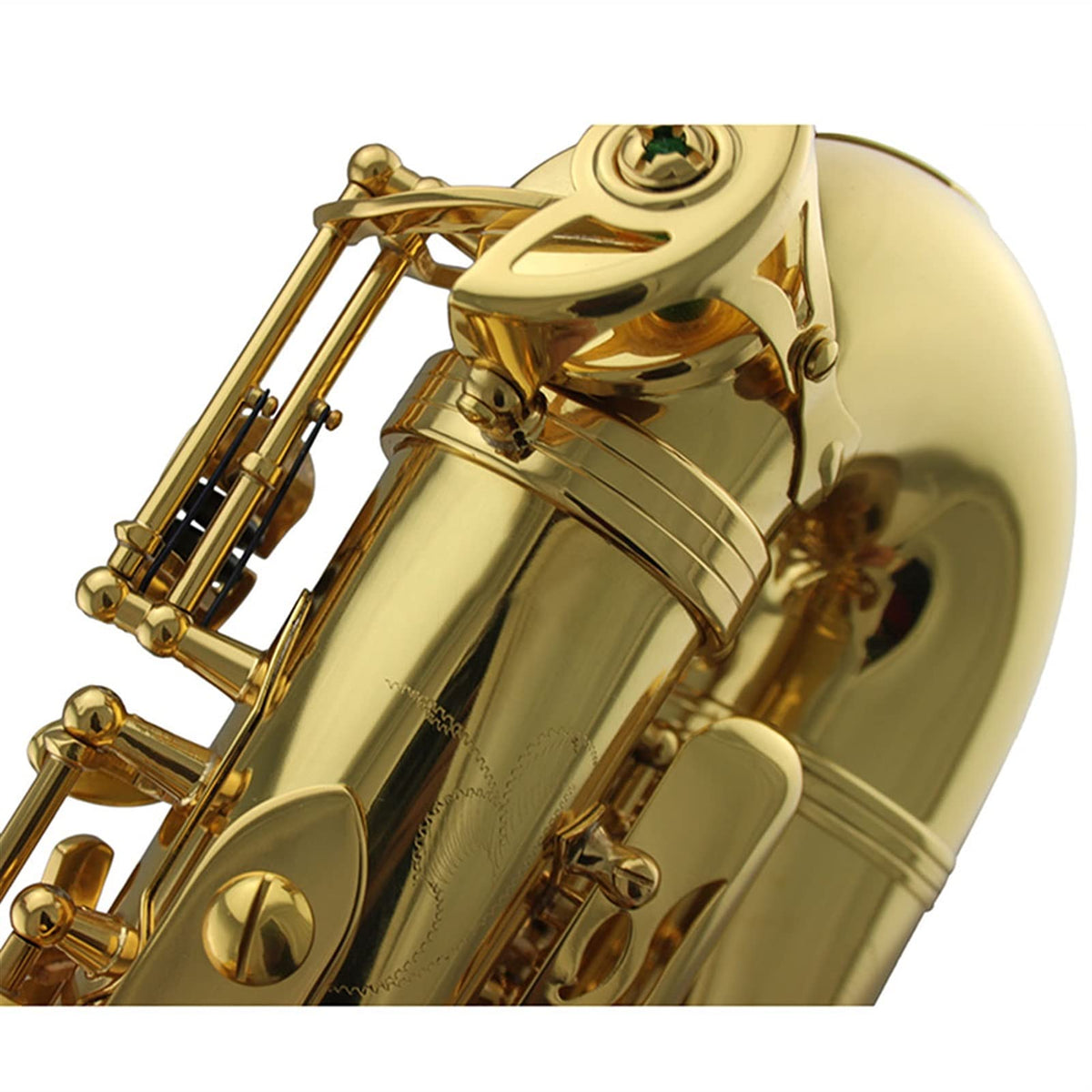 Gold Lacquer Alto Saxophone Set N240