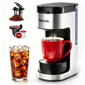 Single Serve Coffee Maker, 6 to 14 Oz, Black I7663