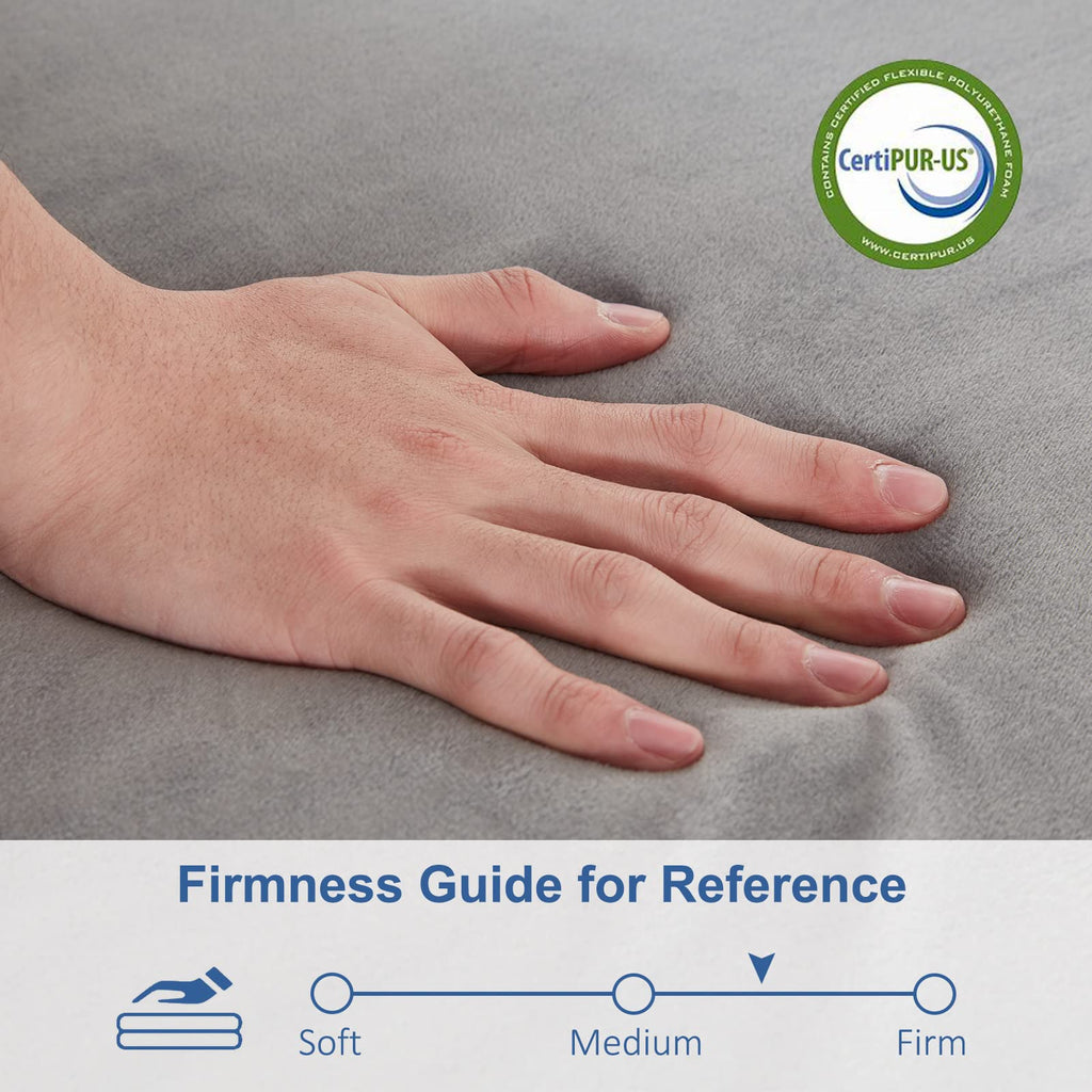 3.95" Full Memory Foam Folding Topper with Storage Bag D3670