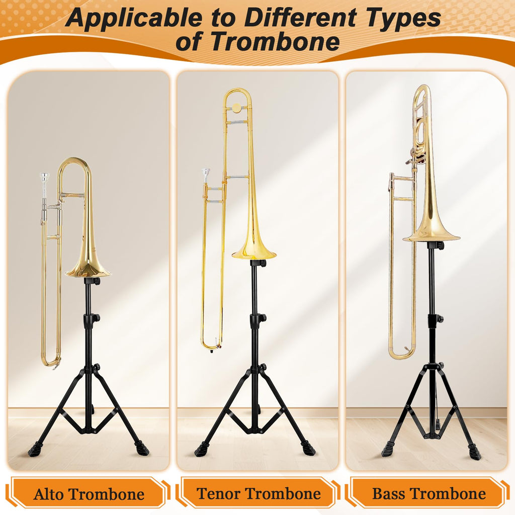 Adjustable Height Retractable Trombone Stand T33253