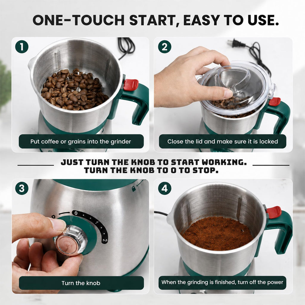 500W Electric Spice and Nut Grinder H21800