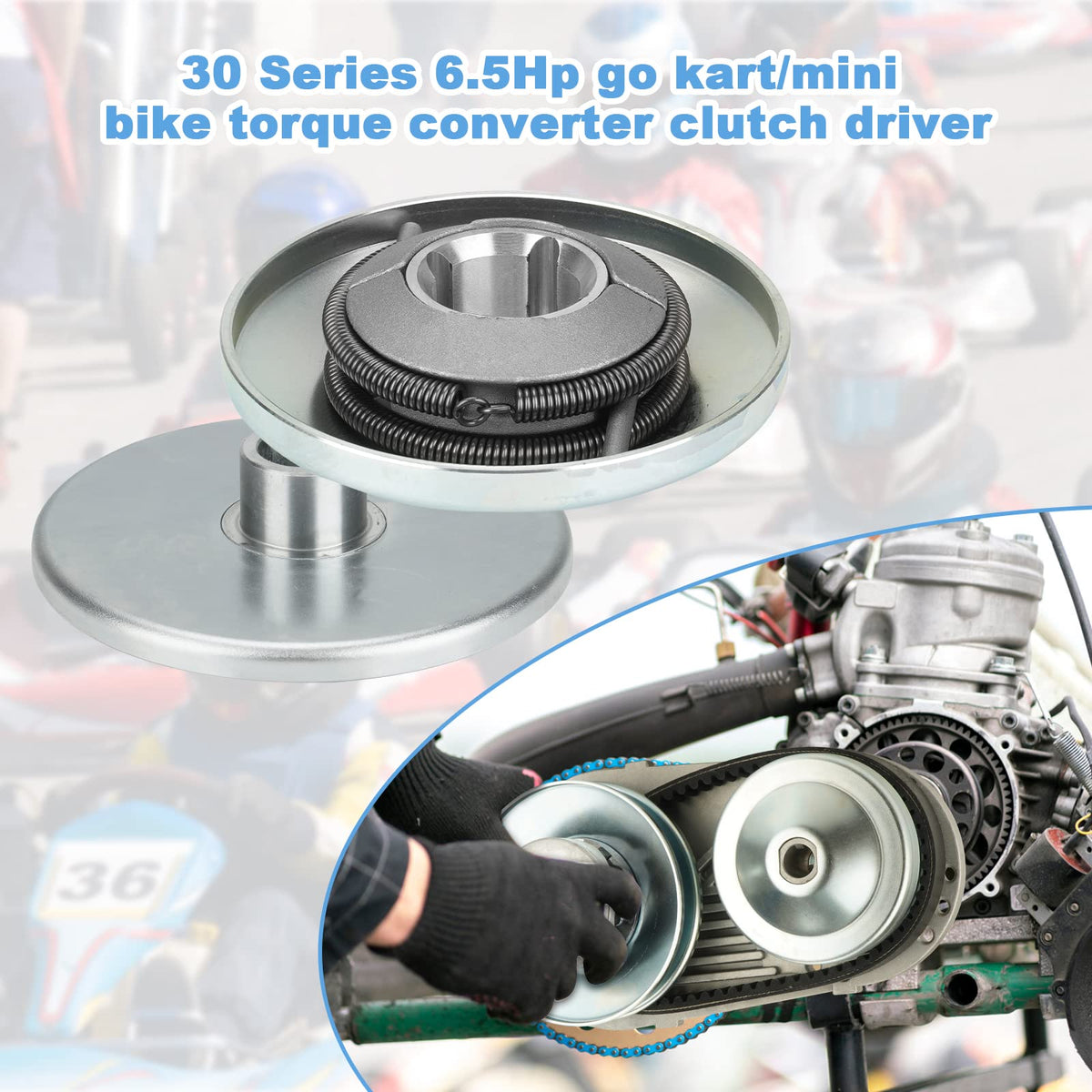 30 Series Torque Converter Clutch Driver Pulley K8194