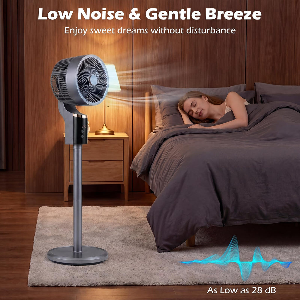 Compact Oscillating Standing Fan G299998