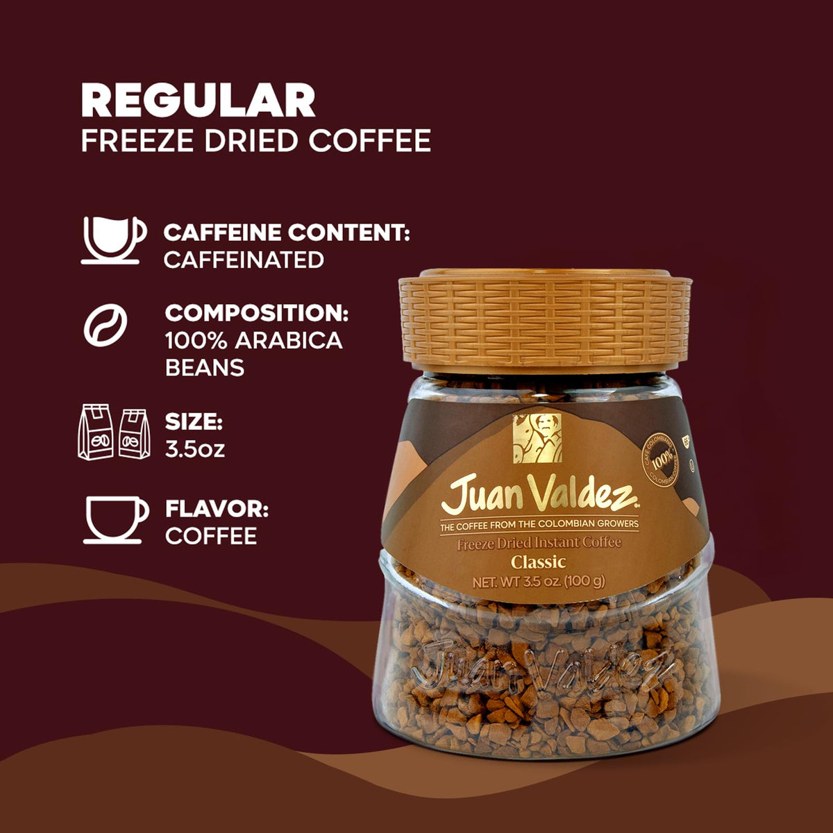 Freeze-Dried Instant Coffee 3.5 oz F57172