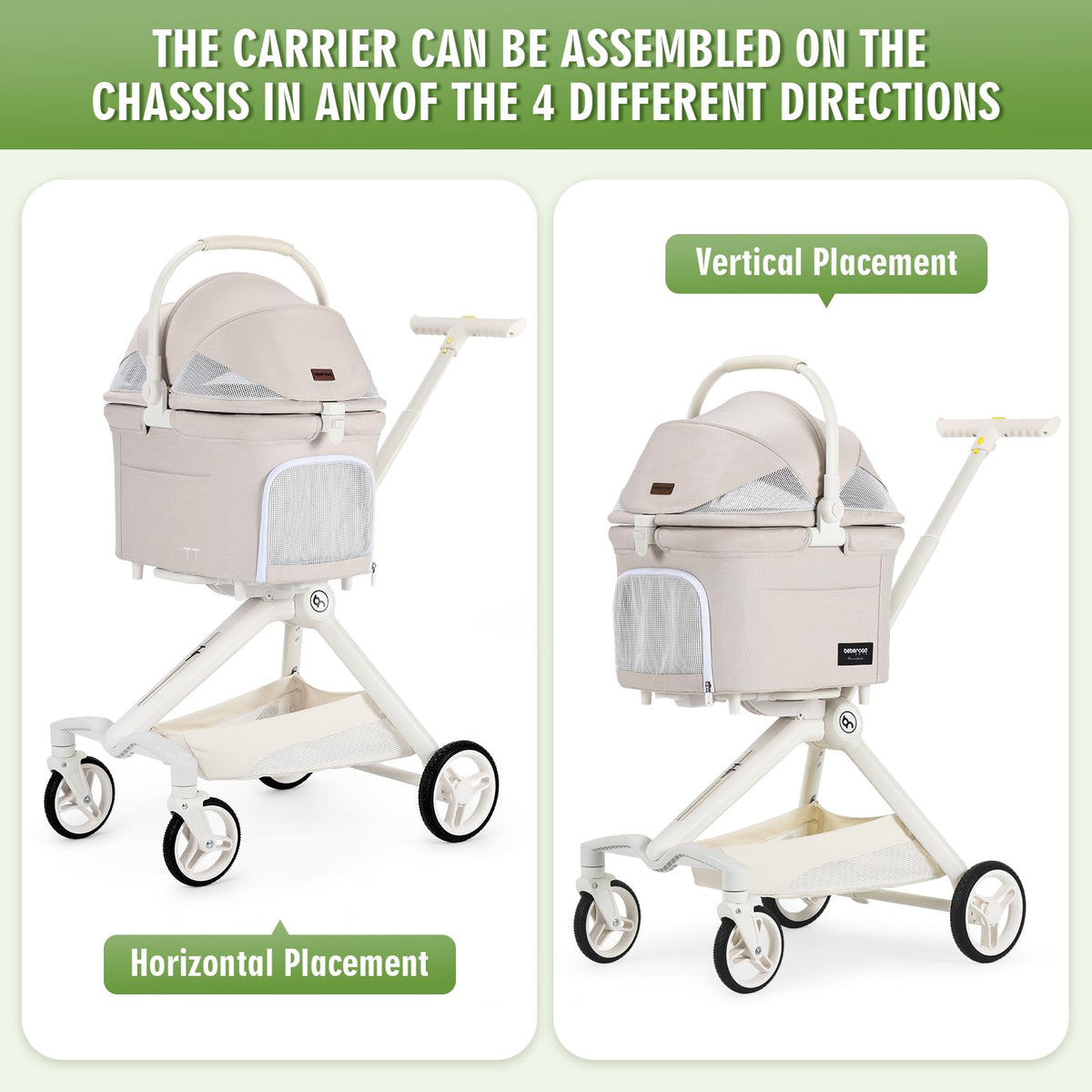 Pet Stroller for Small Dog & Cats R88306