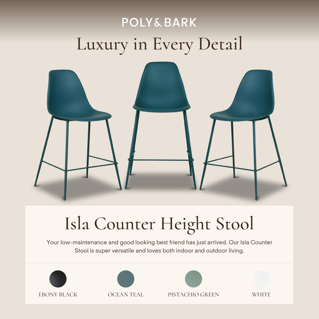 Set of 3 Counter Height Bar Stools L669258