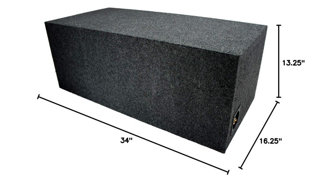 12 Inch Ported Vented Subwoofer Box MDF Car Audio N75032