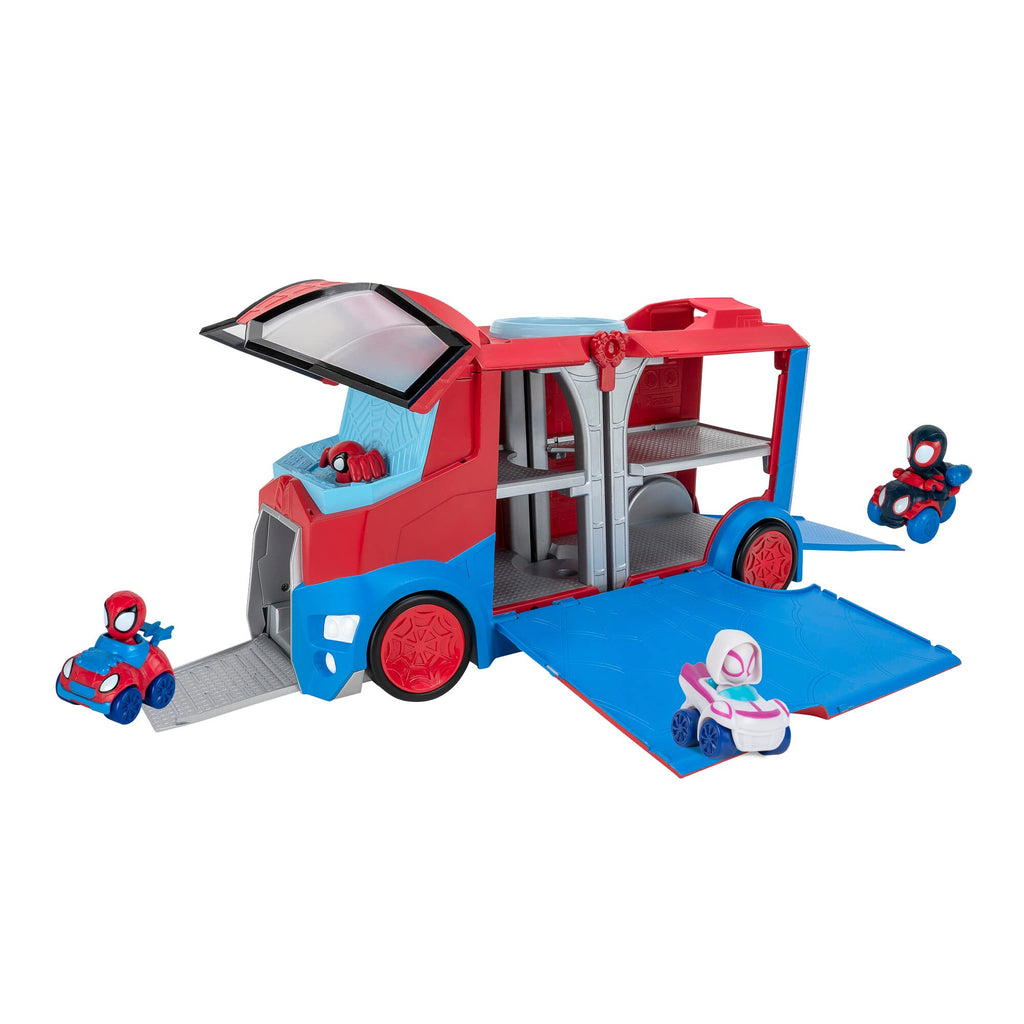 Lights & Sounds Feature Vehicle with 3 Mini Vehicles V51366